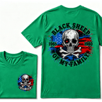 Black Sheep Of My Family T-Shirt,Custom EST.Year Customize GenX Rebel Spirit Shirt