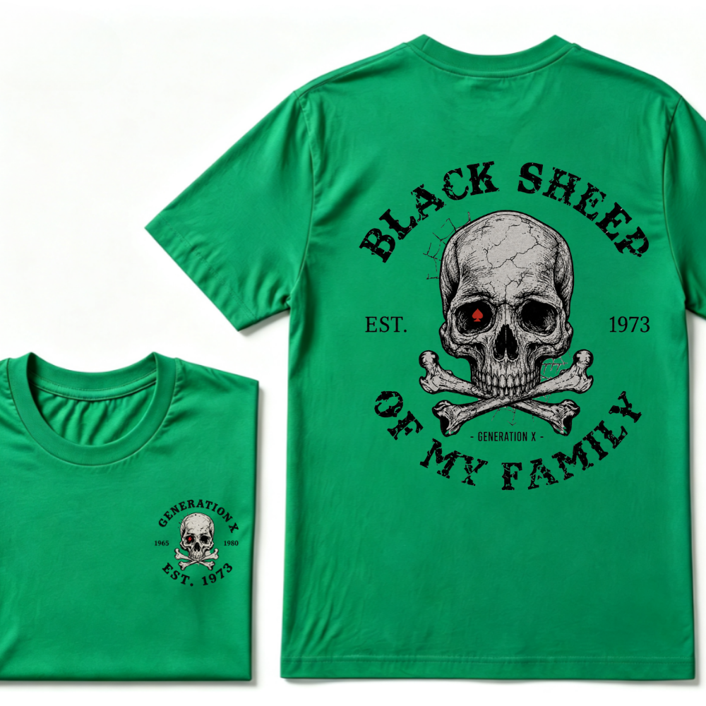BLACK SHEEP OF MY FAMILY Custom Est.Year T-Shirt