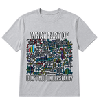 What Part of Don’t You Understand Funny Math Sarcastic T Shirt