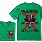 Proud Member Of Your Feelings Horror Skull X Generation T-Shirt
