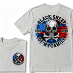 Black Sheep Of My Family T-Shirt,Custom EST.Year Customize GenX Rebel Spirit Shirt