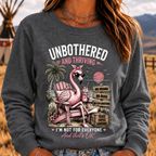 "Unbothered and Thriving – Living Life on My Own Terms" Sweatshirts