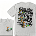 Christian Duck Shirt, I'll Fly Away Vintage Faith Tee, Some Glad Morning Gospel Hymn Shirt