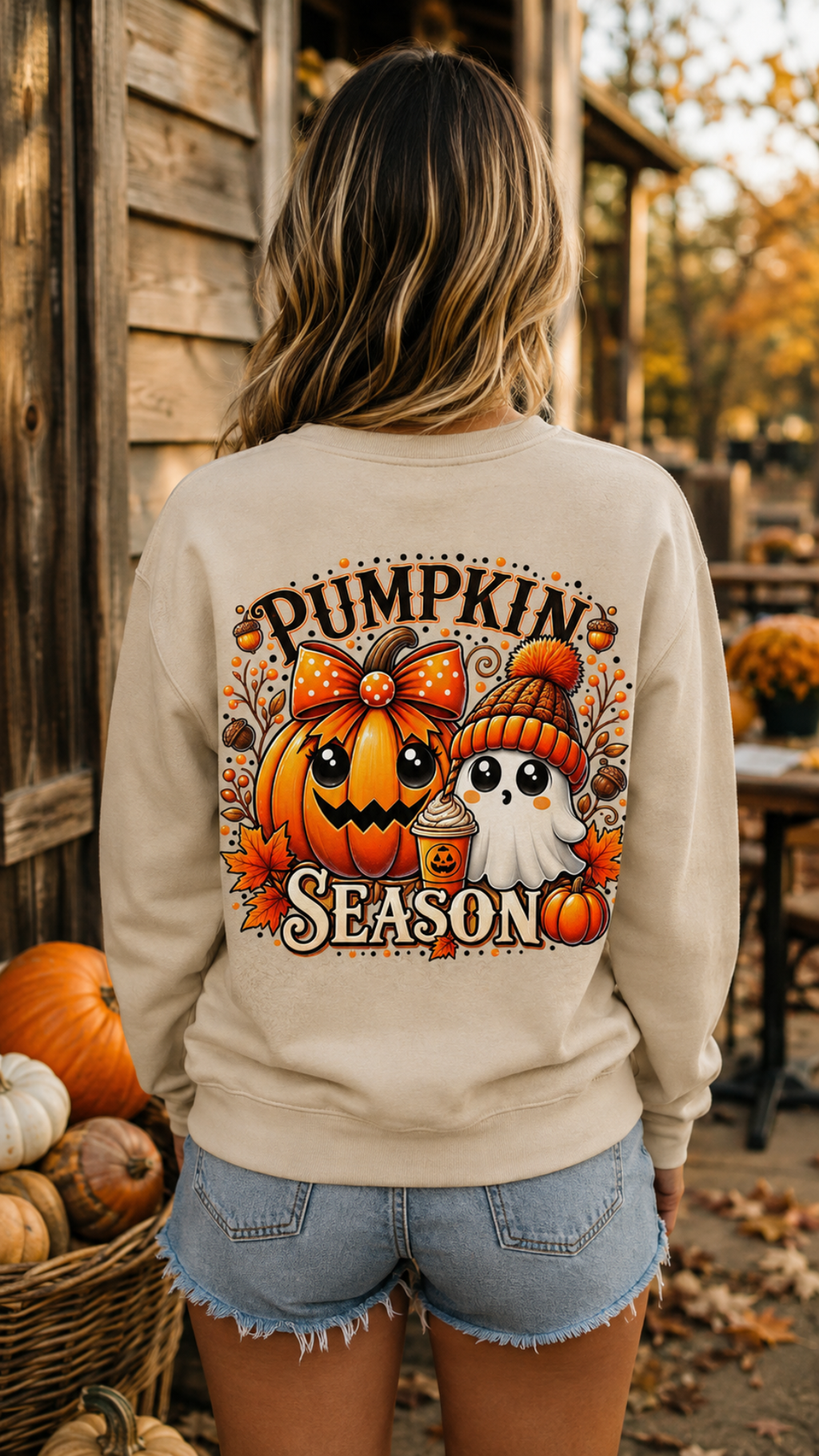 Custom Your Year Gen X EST.Year Halloween Pumpkin Season Sweatshirts