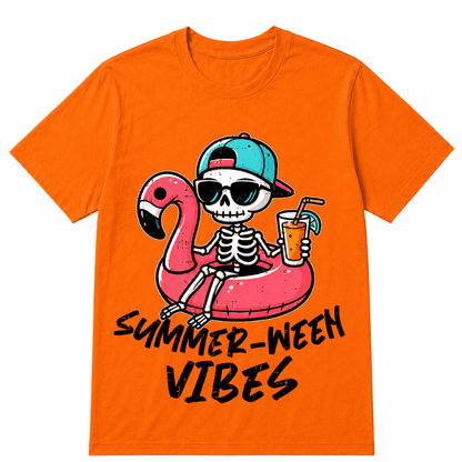 Halloween Summer Ween Skeleton Float Costume Boys Girls Halloween T Shirt