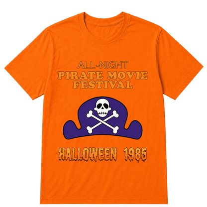 ALL-NIGHT Pirate Movie Festival HALLOWEEN 1985 EST.Year T-Shirt