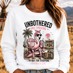 "Unbothered and Thriving – Living Life on My Own Terms" Sweatshirts