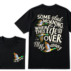 Christian Duck Shirt, I'll Fly Away Vintage Faith Tee, Some Glad Morning Gospel Hymn Shirt