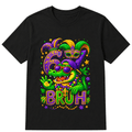 Alligator 6 7 Mardi Gras Bruh Six Seven Meme New Orleans Kid T-Shirt