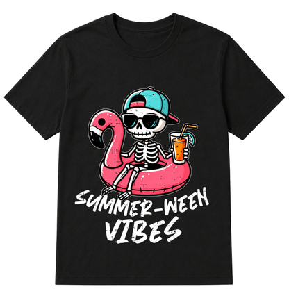 Halloween Summer Ween Skeleton Float Costume Boys Girls Halloween T Shirt