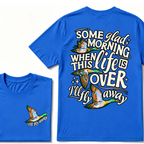 Christian Duck Shirt, I'll Fly Away Vintage Faith Tee, Some Glad Morning Gospel Hymn Shirt