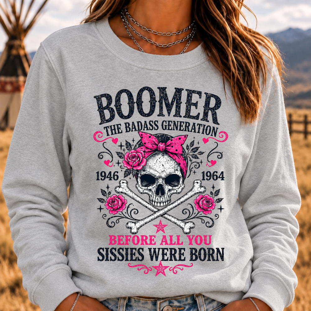 "The Badass Generation – Before All You Sissies Were Born"  Sweatshirts