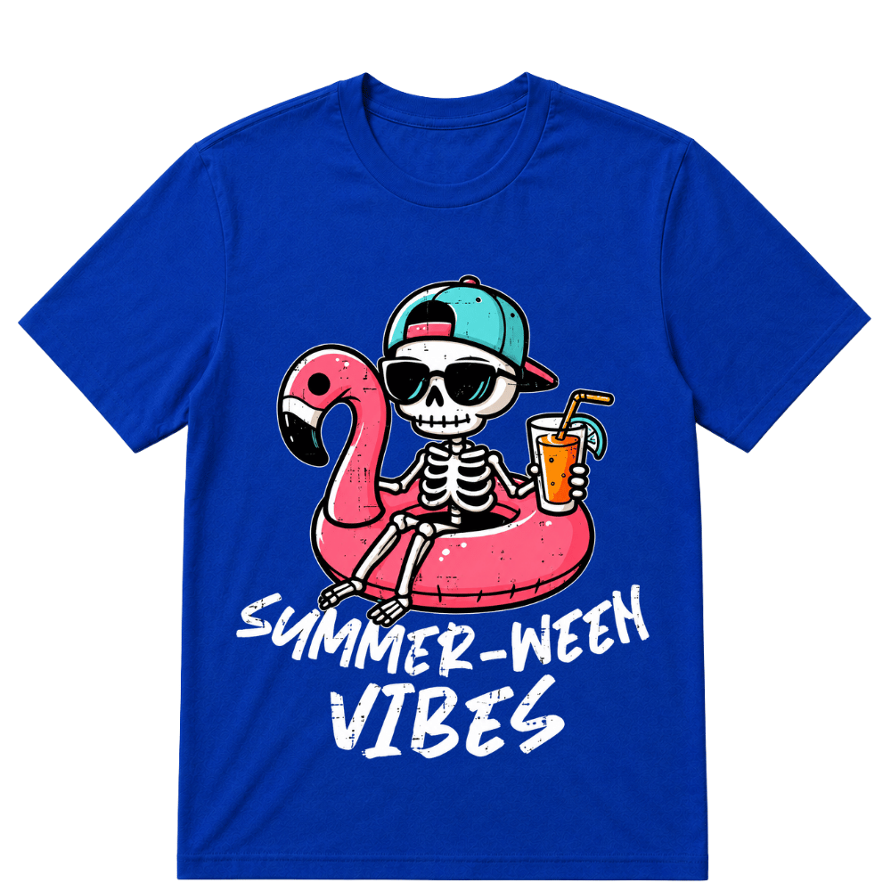 Halloween Summer Ween Skeleton Float Costume Boys Girls Halloween T Shirt