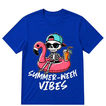 Halloween Summer Ween Skeleton Float Costume Boys Girls Halloween T Shirt