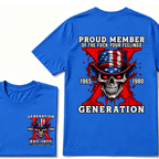 Proud Member Of Your Feelings Horror Skull X Generation T-Shirt
