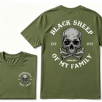 BLACK SHEEP OF MY FAMILY Custom Est.Year T-Shirt