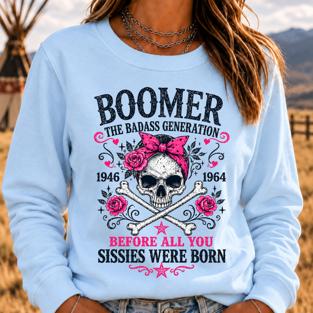 "The Badass Generation – Before All You Sissies Were Born"  Sweatshirts