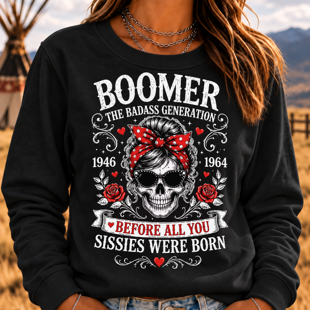 The Badass Generation – Before All You Sissies Were Born Sweatshirts