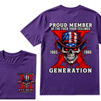 Proud Member Of Your Feelings Horror Skull X Generation T-Shirt
