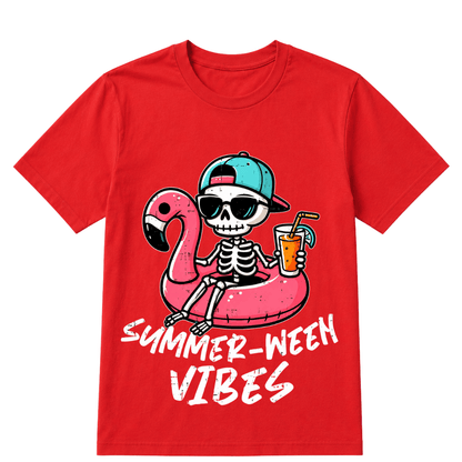 Halloween Summer Ween Skeleton Float Costume Boys Girls Halloween T Shirt