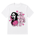 No You Hang Up Funny Ghost Calling Horror Halloween Pink Halloween T Shirt