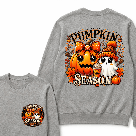 Custom Your Year Gen X EST.Year Halloween Pumpkin Season Sweatshirts