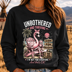 "Unbothered and Thriving – Living Life on My Own Terms" Sweatshirts