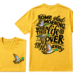 Christian Duck Shirt, I'll Fly Away Vintage Faith Tee, Some Glad Morning Gospel Hymn Shirt