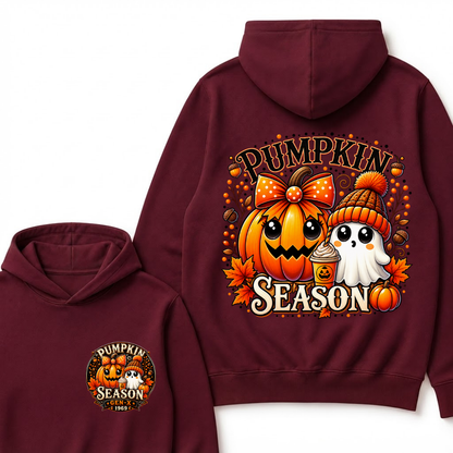 Custom Your Year Gen X EST.Year Halloween Pumpkin Season Hoodie