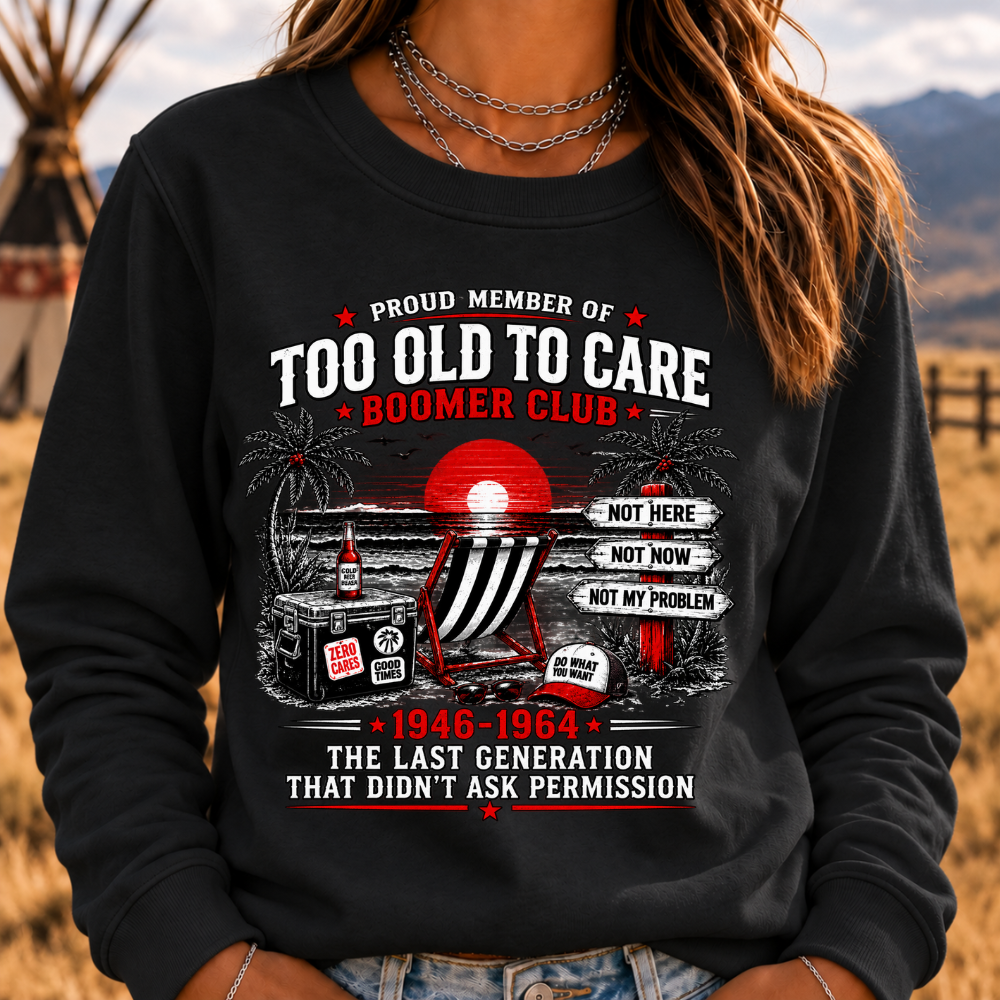 Boomer The Badass Generation Before All You Sissies Were Born Sweatshirts