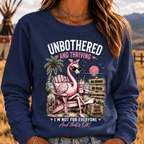 "Unbothered and Thriving – Living Life on My Own Terms" Sweatshirts