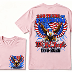 Custom Your Year Flag Vintage 250 Years American 1776 2026 250th USA Birthday EST.Year T-Shirt