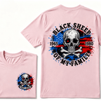 Black Sheep Of My Family T-Shirt,Custom EST.Year Customize GenX Rebel Spirit Shirt