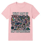What Part of Don’t You Understand Funny Math Sarcastic T Shirt
