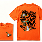 Christian Duck Shirt, I'll Fly Away Vintage Faith Tee, Some Glad Morning Gospel Hymn Shirt