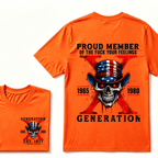 Proud Member Of Your Feelings Horror Skull X Generation T-Shirt