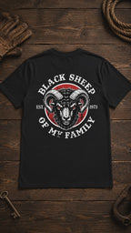 BLACK SHEEP OF MY FAMILY Custom Est.Year T-Shirt